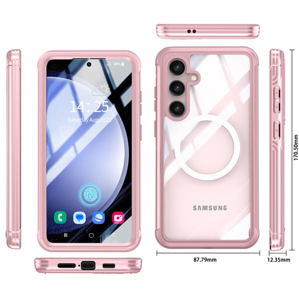 Mobildeksel til Samsung Galaxy S24-serien Pink Samsung Galaxy S24 Ultra