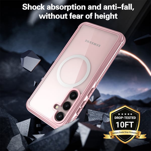 Mobildeksel til Samsung Galaxy S24-serien Pink Samsung Galaxy S24 Ultra