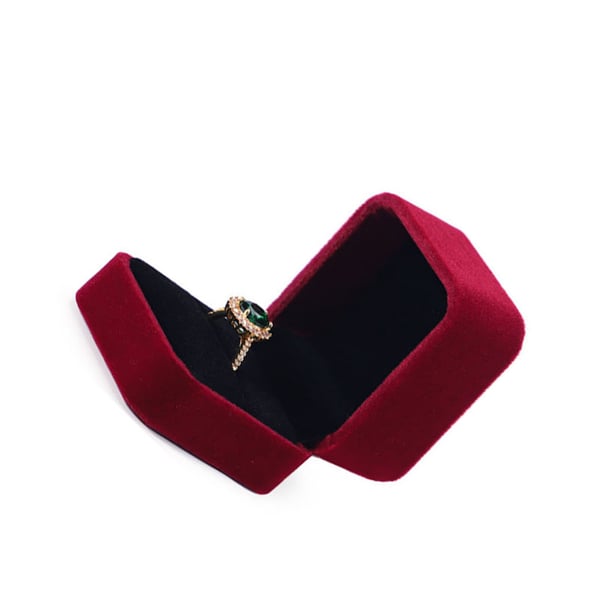 Smykkeskrin til Ring DarkRed