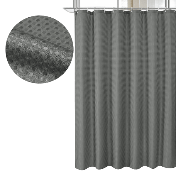 Badeforhæng vandtæt badeværelses bruseforhæng Gray S