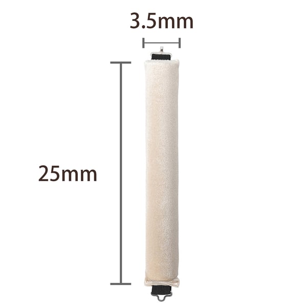Hårruller til at krølle hår uden varme Beige