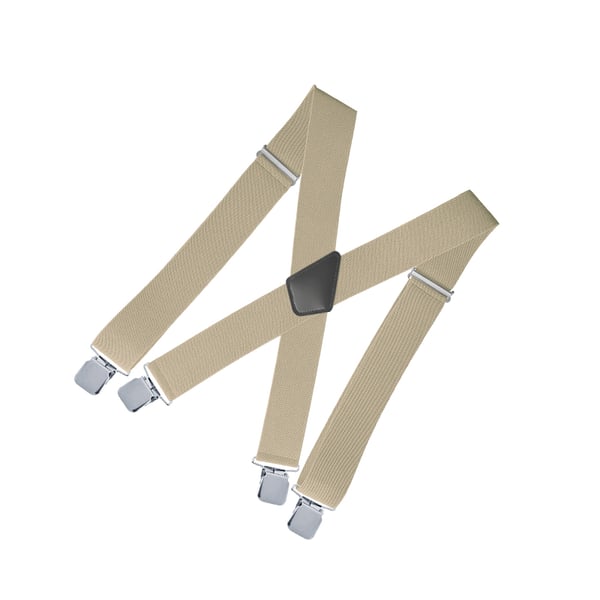 Justerbare elastiske seler Khaki