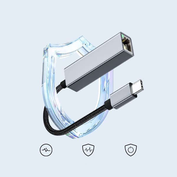 USB C til Ethernet-adapter Gigabit