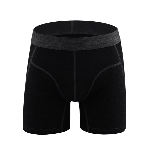 Mænds bomuldsboksershorts Bløde åndbare underbukser 3-pak 3XL