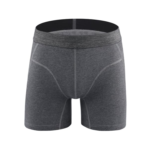 Mænds bomuldsboksershorts Bløde åndbare underbukser 3-pak 3XL