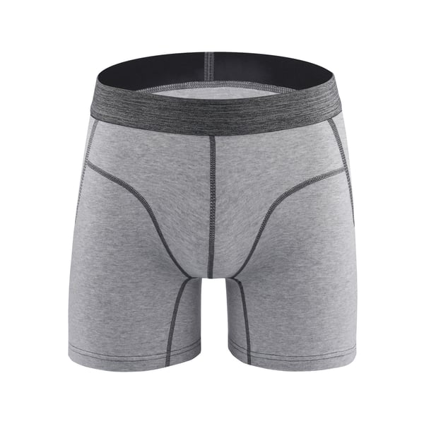 Mænds bomuldsboksershorts Bløde åndbare underbukser 3-pak 3XL