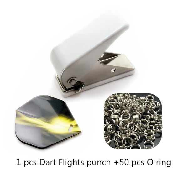 Dart Flight Punch og tilbehør med 50-delt O-ring