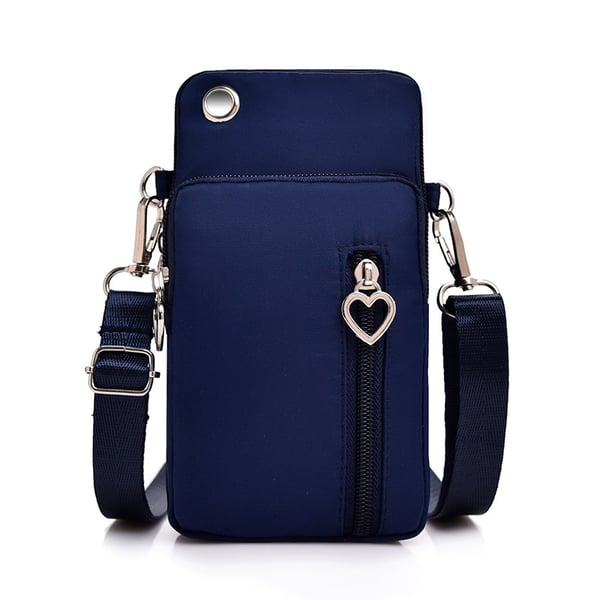 Crossbody minitaske Mobiltaske NavyBlue