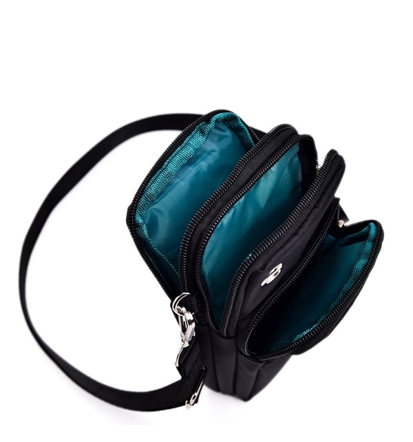 Crossbody minitaske Mobiltaske NavyBlue