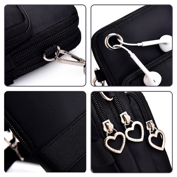Crossbody minitaske Mobiltaske NavyBlue