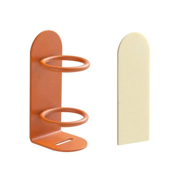 Veggmontert tannbørsteholder Orange