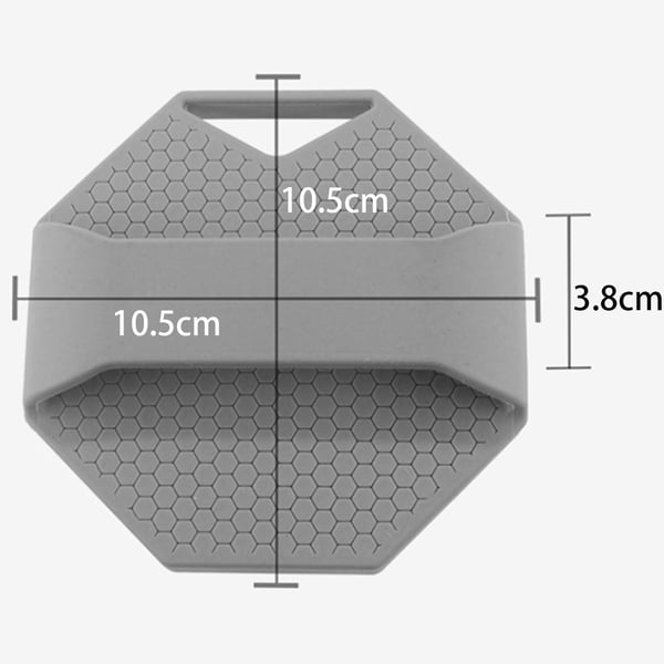 Badebørste silikone Grey