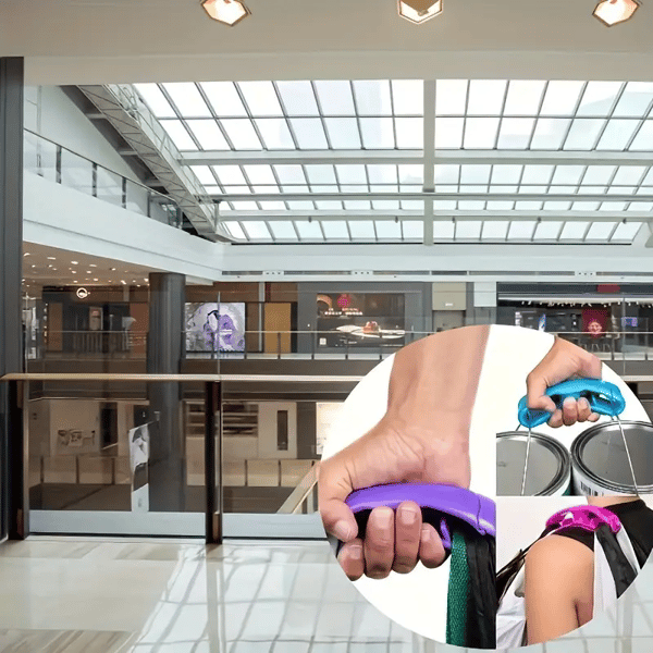 Arbejdsbesparende enheder Købmandsposeholder Purple