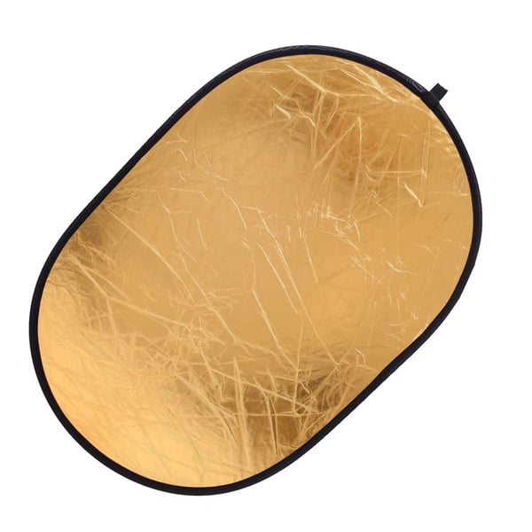 Bærbar fotolysreflektor 5 i 1 oval L