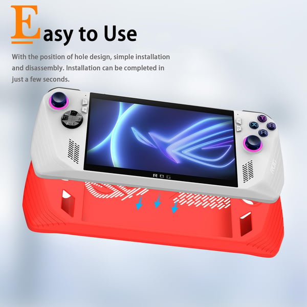 Silikone beskyttelsescover til ASUS Rogally Red