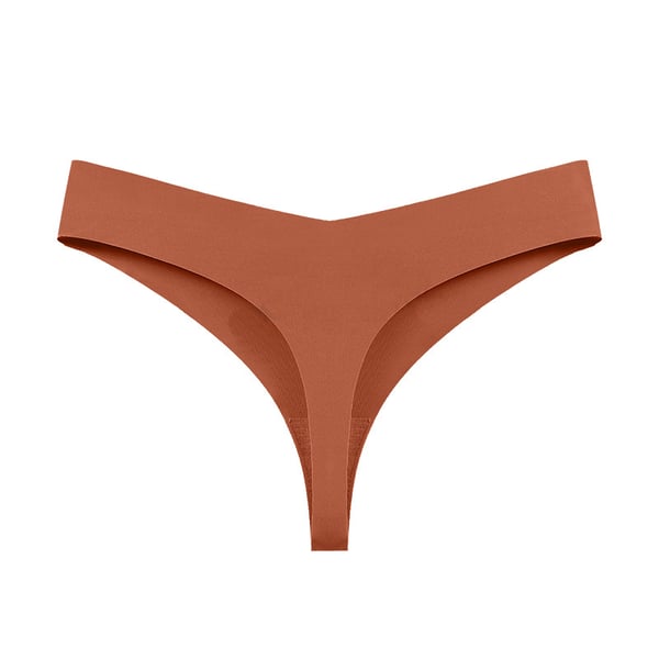 6-Pack Dame Sømløs Åndbar Usynlig Hipster Thong S