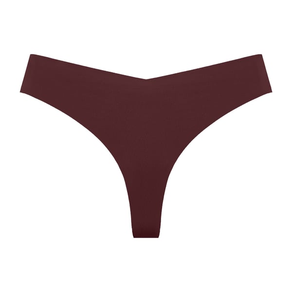 6-Pack Dame Sømløs Åndbar Usynlig Hipster Thong S