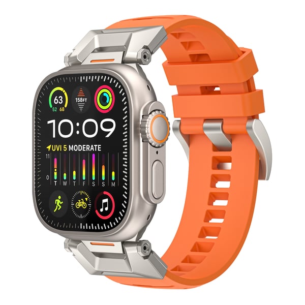Universal klokkerem for Apple Watch 4/5/6/7/8/9, 42/44/45/49 mm Black