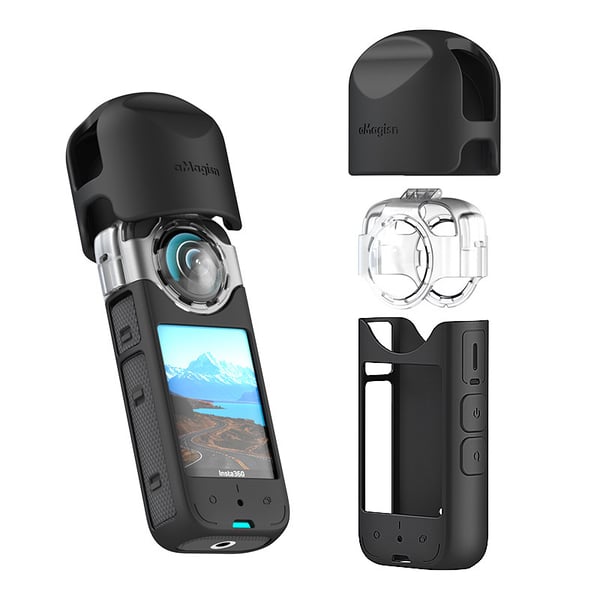 Beskyttende silikonetui til Insta360 X3