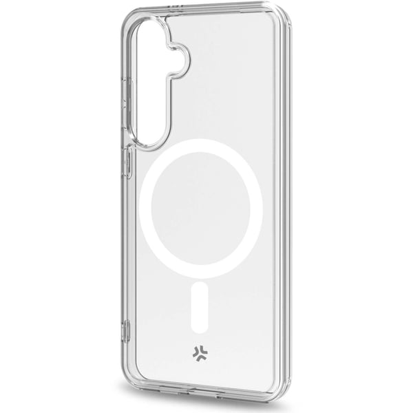 Gelskinmag Magnetic TPU-deksel Galaxy S24 5G Gjennomsiktig