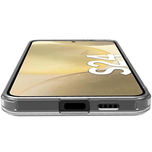 Gelskinmag Magnetic TPU-deksel Galaxy S24 5G Gjennomsiktig
