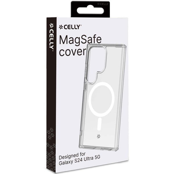 Gelskinmag Magnetic TPU-deksel Galaxy S24 Ultra 5G Transparent