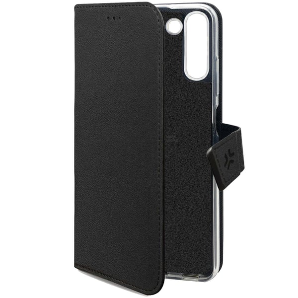 Wally Wallet Case Galaxy S24 5G musta
