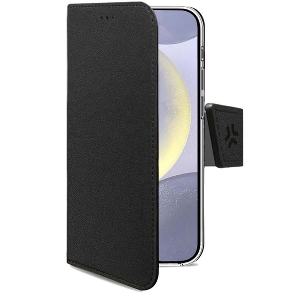Wally Wallet Case Galaxy S24+ 5G Svart