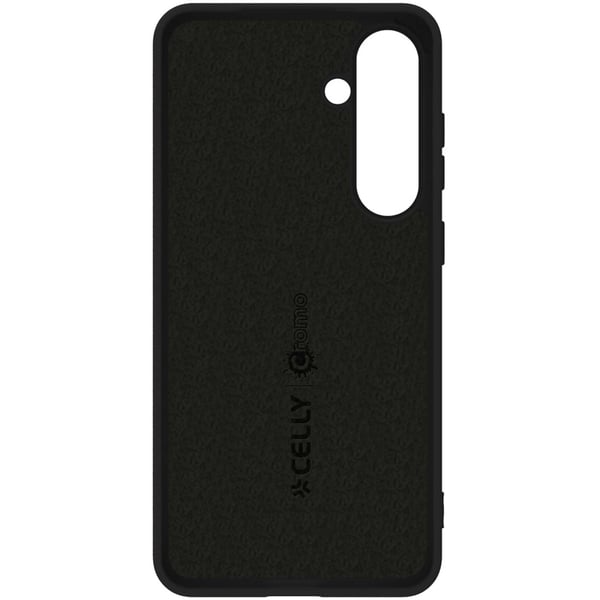 Cromo Pehmeä kumikotelo Galaxy S24 5G Musta