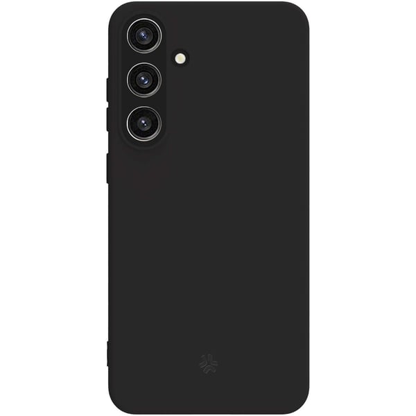 Cromo Pehmeä kumikotelo Galaxy S24 5G Musta