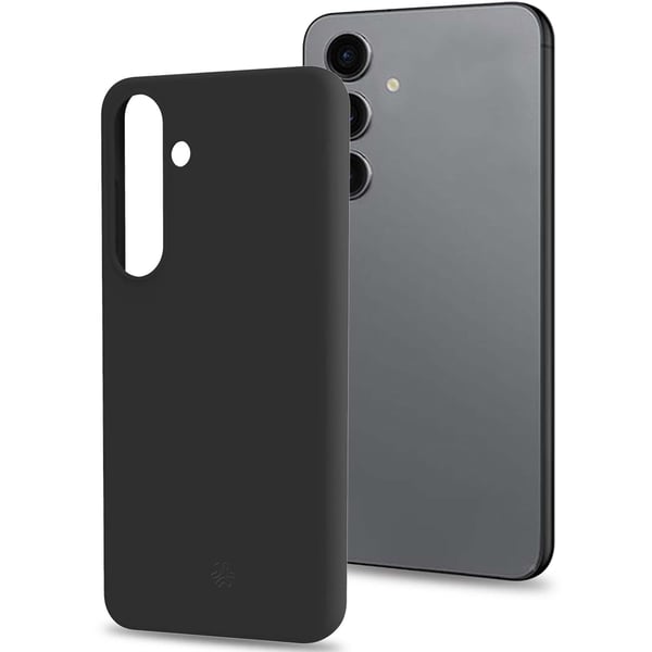 Cromo Pehmeä kumikotelo Galaxy S24 5G Musta