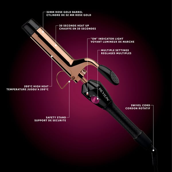 Locktång Long-Last Curl & Wave PRO RVIR1159