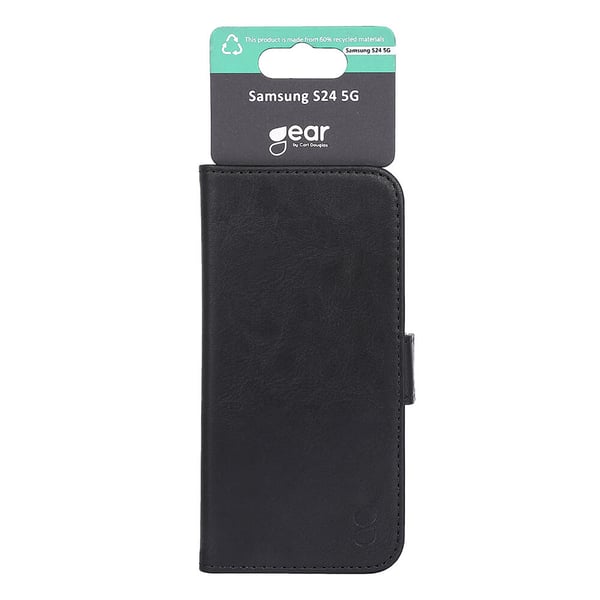 Deksel 3 Kortplasser Svart - Samsung S24 5G