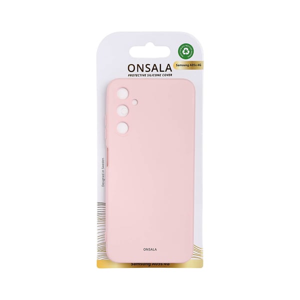 Cover Silikone Samsung A05s 4G Lyserød