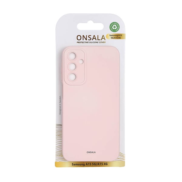Silikondeksel Samsung A15 5G/A15 4G Rosa
