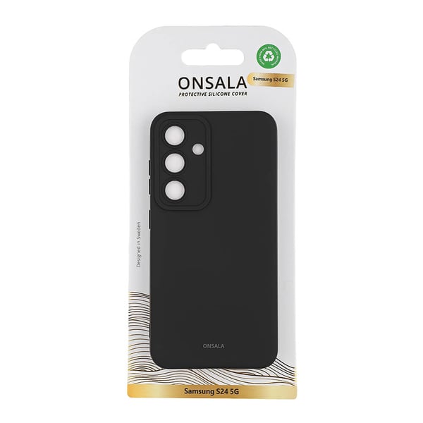 Mobildeksel Silikon Svart - Samsung S24 5G