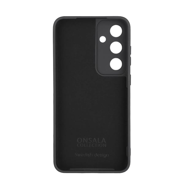 Silikonituntuinen matkapuhelinkotelo musta - Samsung S24+ 5G