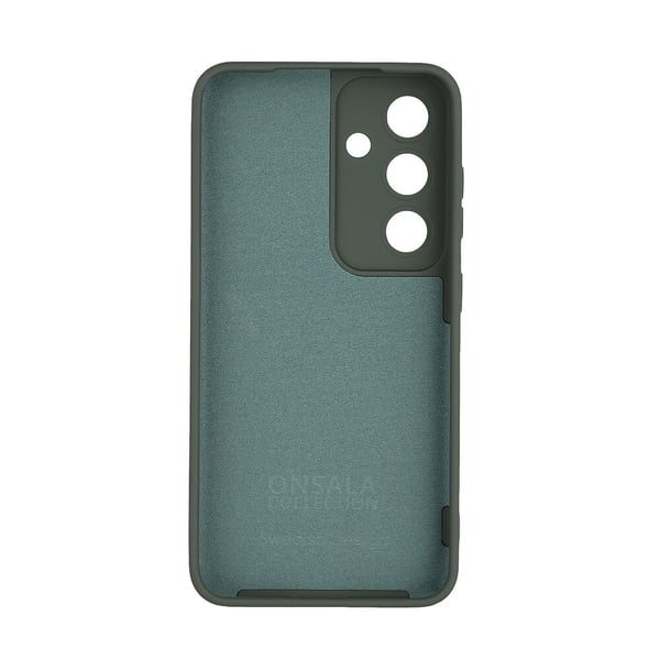 Mobilcover Silikone Olive Green - Samsung S24 5G