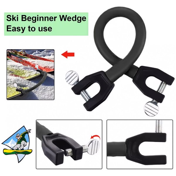 Skidspetskoppling Black
