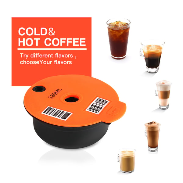 Kaffefilter genopfyldelige kaffekapsler 220 ml
