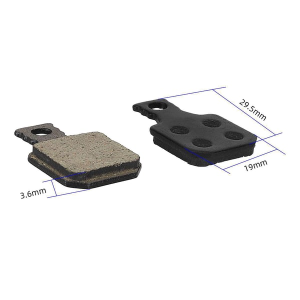 Bremseklosser for Magura MT5/MT7/SH901/M5/M7 Resin/metall hybrid
