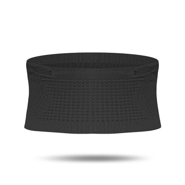 Hengittävä juoksuvyölaukku Black S