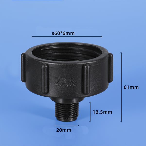 Vandhaneadapter til IBC tank 1/2 inch