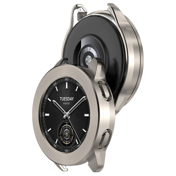 Suojakotelo Xiaomi Watch S3:lle Titanium
