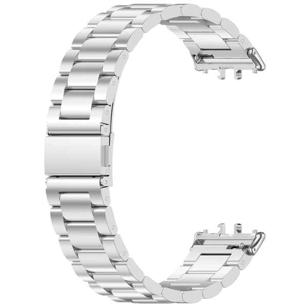 Klokkerem i rustfritt stål for Samsung Galaxy Fit 3 Silver