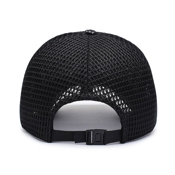 Åndbar mesh hat Mænds forår og sommer Black