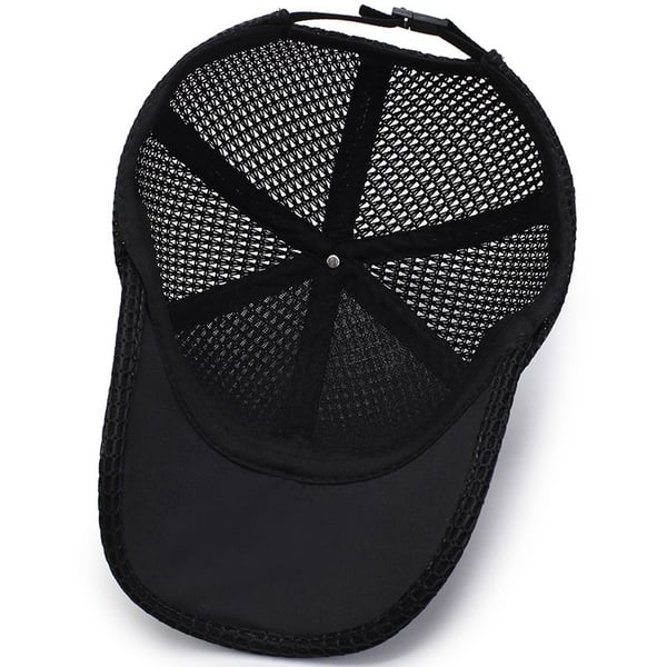Åndbar mesh hat Mænds forår og sommer Black