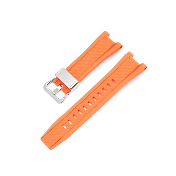 Klokkebånd med sølvspenne for Casio GST-W300G/GST-W300/GST-S300G/GST-S300 Orange