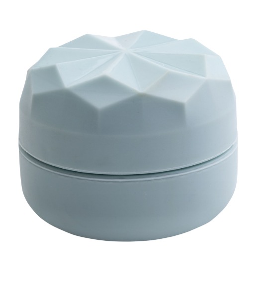 Kannettava 20 ml silikoninen matkakosmetiikkapurkki Blue