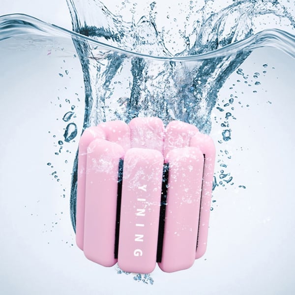 Fitness vektbærende armbånd 1 pund Pink